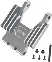 Front Faucet Seat Support RC Motorcycle Toy Sturdy Aluminum Alloy DIY Accessories for 1:4 Scale Motorcycle Upgrades Part, Silver