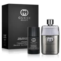 在飛比找momo購物網優惠-【GUCCI 古馳】罪愛男性淡香水禮盒-淡香水90ml+體香