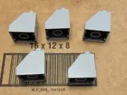 LEGO Parts - Light Bluish Gray Duplo, Brick 2 x 2 Slope 45 - No 6474 - QTY 5