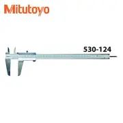 Mitutoyo 530-124 Vernier Caliper Range 0-300mm Depth Steps And Measure