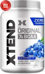 Scivation BCAA Powder Blue Raspberry 90 Servings Branched Chain Amino Acids