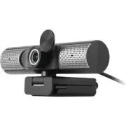 HD 1080P Webcam, USB-C/USB-A, w/Built-in Speakers & Mic,Black,AWCS06F