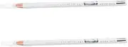 KAILIKETIY 2pcs Waterproof Eyebrow Pencil White Eyeliner Pencil Eyebrow Contouring Pen Versatile Makeup Highlighter