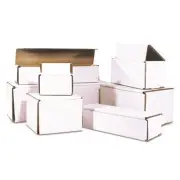 5x5x3" Corrugated Mailer Ships Flat and Fold Together in Seconds