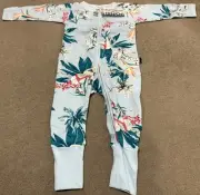 Bonds BNWT 2017 Blue Elephant Girl Zippy - Size 0 (6-12 Months)