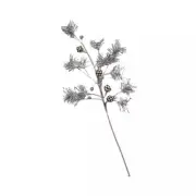 MacKENZIE CHILDS GLAM UP SILVER TINSEL STEM BNWT