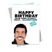 Filthy Sentiments Lionel 10pm Birthday Blank Greeting Card w/ WHT Envelope A5