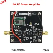 1W-PA RF Power Amplifier 10M-2000MHz 1W HF FM VHF UHF Amplifier FM Transmit