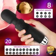 G-Spot Vibrator Clitoris Clit Stimulation Massager USB Dildo Sex Toys For Women