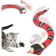 Smart Sensing Snake Cat Toy - Interactive, Moving, Rechargeable, Automatically Escapes Obstacles