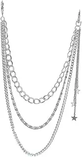[LIFKOME] Waist Chain Chains Chain Belt Gold Chain for Jewelry Making Dog Tag Chain Body Chain Mens Accessories Chain Accessories Bead Chain The Chain Versatile Belt Chain Metal Silver