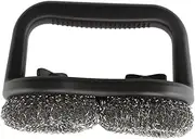 ibasenice BBQ Cleaning Brush Ergonomic Handle Durable Multi Function Grill Cleaner Tool for Easy Barbecue Grill Maintenance Versatile Design