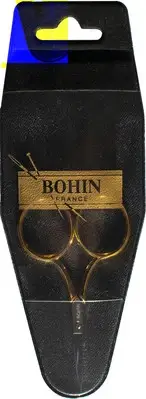Bohin Embroidery Scissors 3.5"-Large Gilt Handle 24349