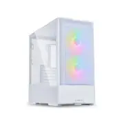 LIAN LI LANCOOL 207 White / Steel / Tempered Glass ATX Mid Tower Computer Case -