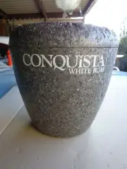 ICE COOLER FOAM GREY COLOUR CONQUISTA WHITE RUM NEVER USED
