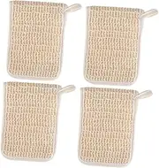 FONDOTIN Shower Bath Soap Bag Set Exfoliating Quick for Face Cleansing Soap Storage