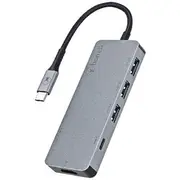 Bonelk Long-Life 6-in-1 Multiport Adaptor Space Grey