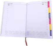 Angoily Daily Planner Convenient Small Weekly Planner for Management Luxurious Design Compact for Easy Carrying for Academic and Daily Use