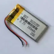 2pcs 3.7V 180mAh 0.666Wh Polymer Li Battery 302035 Li-ion For Bluetooth Speaker