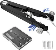 [Freejoy] Watch Spring Bar Plier Tool Kit, 6825 Spring Bar Tweezer Tool with Durable 8 Alloy Steel Pins for Watch Wrist Bands Strap Removal Repair Set