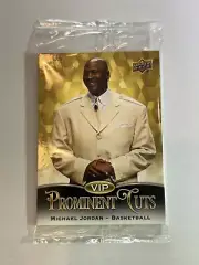 2024 Upper Deck The National NSCC VIP Pack Prominent Cuts Michael Jordan Sealed