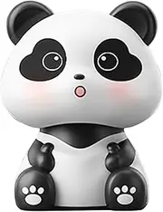 Panda Car Dashboard Decor | Panda Staue for Dashboard | Lovely Panda Car Dashboard Decor Solar-Powered Shaking Head Panda for Desktop