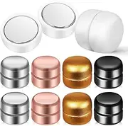 TEHAUX 10pcs Hijab Magnetic Pins, Multi-Purpose Pinless Magnetic Hijab Pins Scarf Magnetic Pin Clasp Scarf Magnets Brooch Magnetic Hijab Pins for Women Hijabs Scarves Clothes