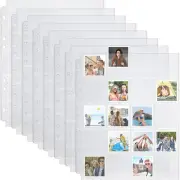 50 Pack Protective Photo Slide Pages Holds 20 35Mm Slides Top Loading Photo Ring