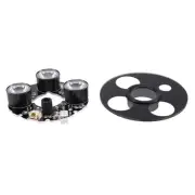 3 array IR led Spot Light Infrared 3x IR LED board for CCTV cameras night1088