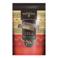 在飛比找PChome24h購物優惠-【Monbana】1934 70%迦納黑巧克力條(20gx3