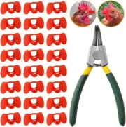 Juego De 101 Mirones Sin Alfiler Con Alicates Para Aves De Corral