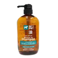 在飛比找PChome24h購物優惠-日本熊野HO馬油洗髮精 (無矽磷配方) 600ml