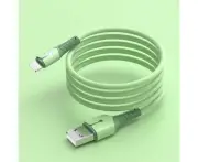 For iPhone USB Charger Fast Charging Cable Data Cord -2M Green