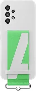 [Samsung] Galaxy A53 5G Official Case - Silicone Cover with Strap - White