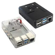 Case Enclosure Cooling Fan Aluminum Heatsink Replacement For Raspberry Pi 4B L