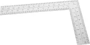 Right Angle Ruler for Woodworkers Stainless Steel l Square Metric Scale Versatile Tool for Carpentry Engineering