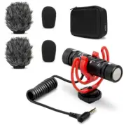Movo Double microphone Dual Capsule Condenser Microphone For Vlogging Interview