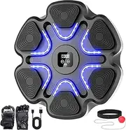 Music Boxing Machine Boxing Wall Punching Machine for Kids Adult Bluetooth Smart Boxing Trainer Target with Boxing Gloves Boxing Gym Equipment for Home Office and Gym