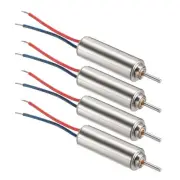4PCS DC 3V Coreless Micro Motor 412 4x12mm for Airplane Model RC