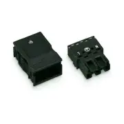 Wago 770-113 Connector 3P 4mm ≤ 25A 250V Black