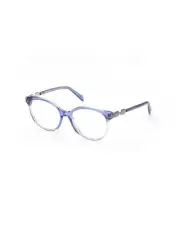 Emilio Pucci Eyeglasses Frames Round Purple Women Blue