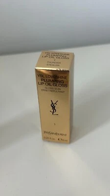 YSL Loveshine Plumping Lip Oil Gloss 1 Thunder Stealer