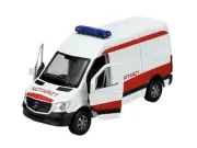 WELLY MERCEDES-BENZ SPRINTER PANEL VAN EMERGENCY 1:34 DIE CAST NEW NOTARZT METAL