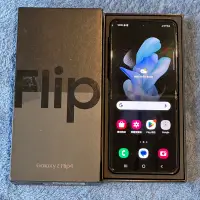 在飛比找蝦皮購物優惠-SAMSUNG Z flip4 256G 黑 功能正常 二手