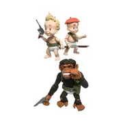 3pc Sam & Max Rubber Pants Commandos HACKS Statue Action Figure Display Toy