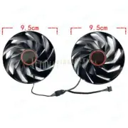 2 fan/Set For SAPPHIRE RX7600XT 7700XT 7800XT PULSE Graphics Card Cooling Fan