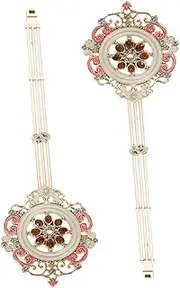 HYTROVE 2Pcs Metal Pendulum for Wall Clock Replacement DIY Pendulum Clock Parts for Easy Repair