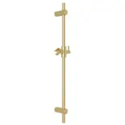 Rohl 1650ULB Brass Sliding Rail 29-1/2" UNLACQUERED BRASS W/ Sliding Mechanism