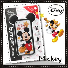 ★APP Studio★【日本iJacket】Disney正式授權│iPhone5/5S 迪士尼經典造型TPU保護框│Mickey米奇