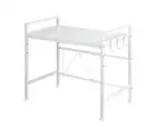 Viviendo Microwave Oven Shelf Rack Adjustable Metal Kitchen Organiser Storage...